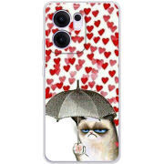 Чохол BoxFace OPPO Reno 14 F Raining Hearts