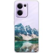 Прозорий чохол BoxFace OPPO Reno 14 F Blue Mountain