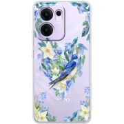 Прозорий чохол BoxFace OPPO Reno 14 F Spring Bird