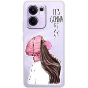 Прозорий чохол BoxFace OPPO Reno 14 F It's Gonna Be OK