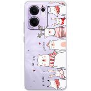 Прозорий чохол BoxFace OPPO Reno 14 F The Friendly Beasts