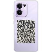 Прозорий чохол BoxFace OPPO Reno 14 F Amor Amor