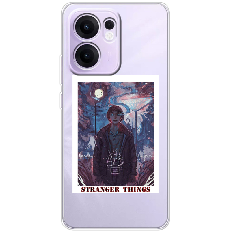 Прозорий чохол BoxFace OPPO Reno 14 F Stranger Things