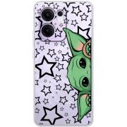 Прозорий чохол BoxFace OPPO Reno 14 F Baby Yoda