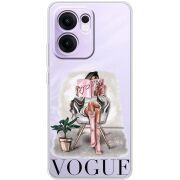Прозорий чохол BoxFace OPPO Reno 14 F VOGUE