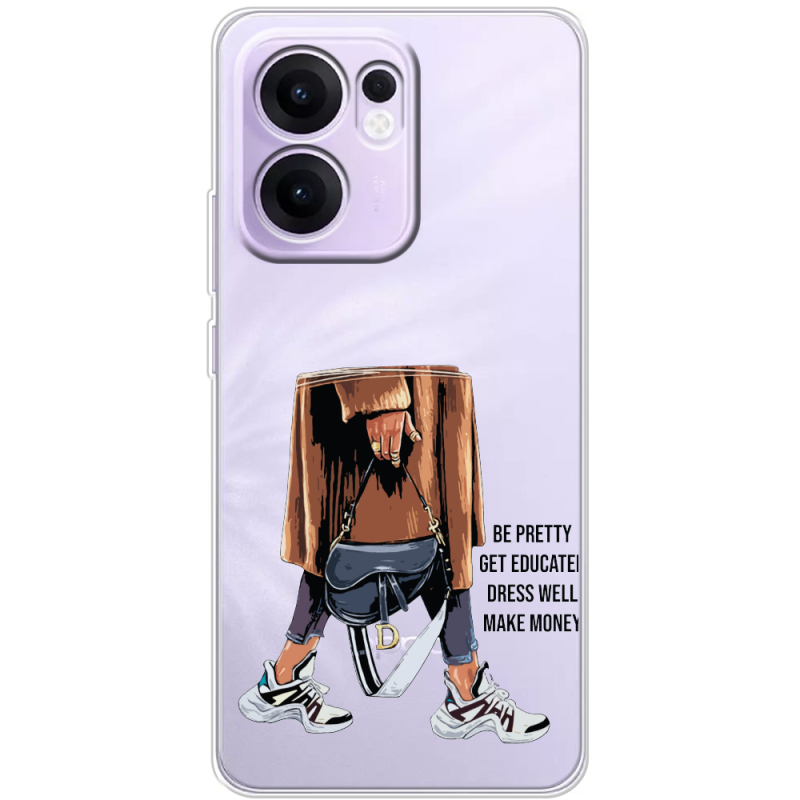 Прозорий чохол BoxFace OPPO Reno 14 F Motivation