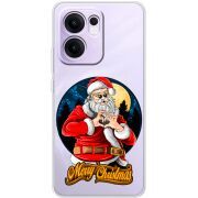 Прозорий чохол BoxFace OPPO Reno 14 F Cool Santa