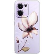 Прозорий чохол BoxFace OPPO Reno 14 F Magnolia