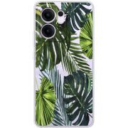 Прозорий чохол BoxFace OPPO Reno 14 F Palm Tree