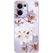 Прозорий чохол BoxFace OPPO Reno 14 F Chinese Magnolia