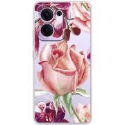 Прозорий чохол BoxFace OPPO Reno 14 F Rose