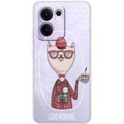 Прозорий чохол BoxFace OPPO Reno 14 F Good Morning