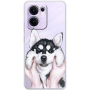 Прозорий чохол BoxFace OPPO Reno 14 F Husky