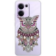 Чохол зі стразами OPPO Reno 14 F Owl