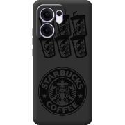 Чорний чохол BoxFace OPPO Reno 14 F Black Coffee