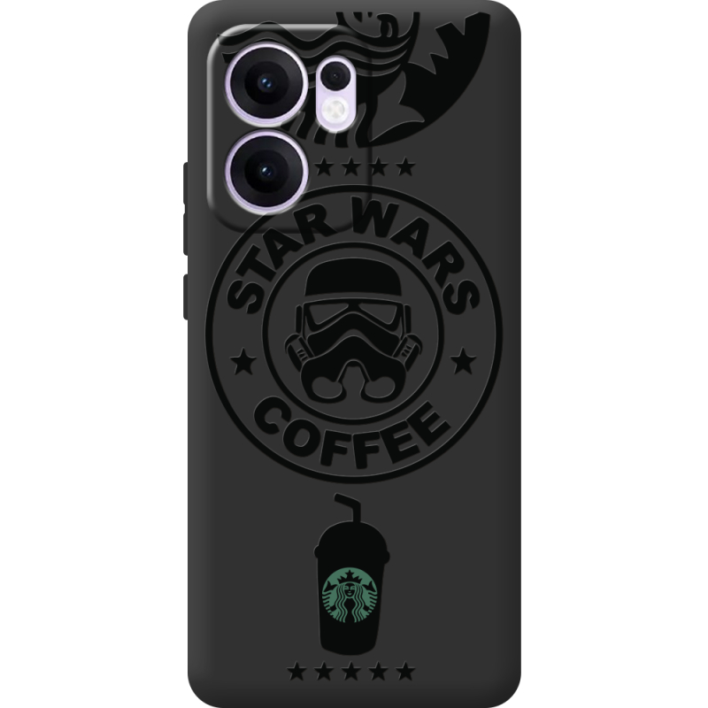 Чорний чохол BoxFace OPPO Reno 14 F Dark Coffee