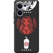 Чорний чохол BoxFace OPPO Reno 14 F RedWhite Coffee
