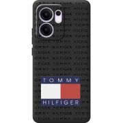 Чорний чохол BoxFace OPPO Reno 14 F Tommy Print