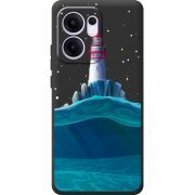 Чорний чохол BoxFace OPPO Reno 14 F Lighthouse