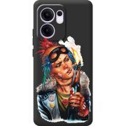 Чорний чохол BoxFace OPPO Reno 14 F Tanker Girl