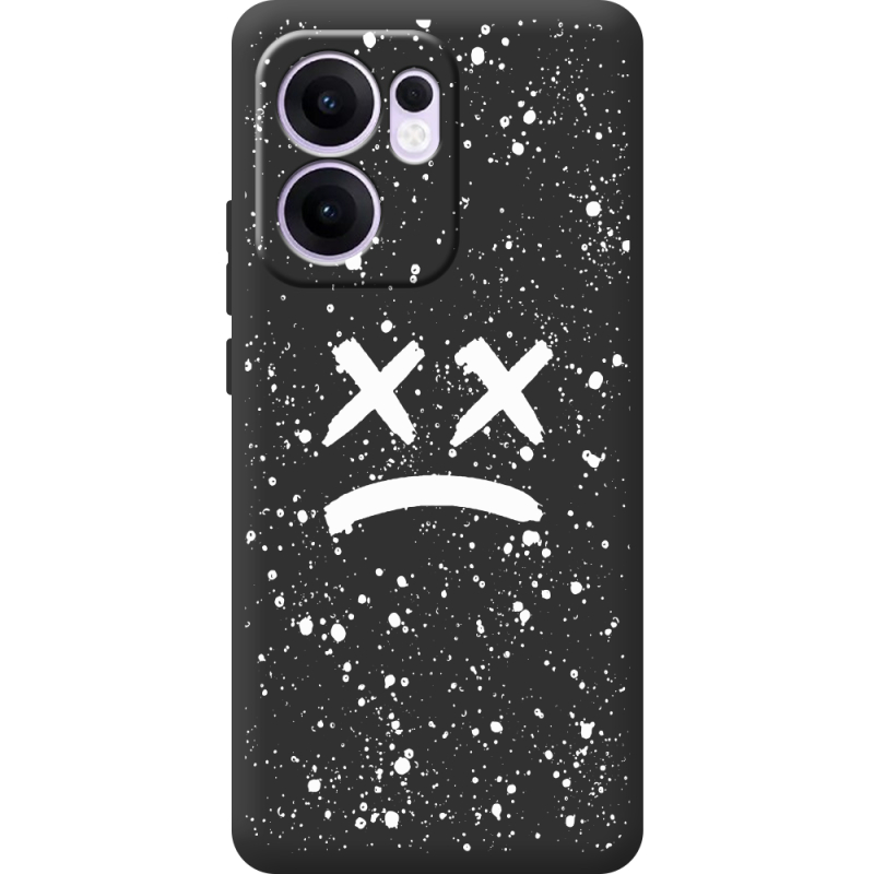Чорний чохол BoxFace OPPO Reno 14 F Sad Way
