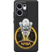 Чорний чохол BoxFace OPPO Reno 14 F NASA Spaceship