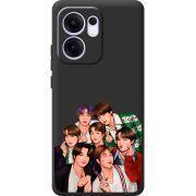 Чорний чохол BoxFace OPPO Reno 14 F BTS