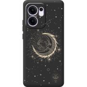 Чорний чохол BoxFace OPPO Reno 14 F Moon