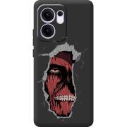 Чорний чохол BoxFace OPPO Reno 14 F Нападение на Титана