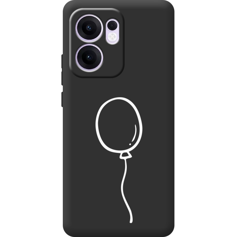Чорний чохол BoxFace OPPO Reno 14 F Balloon