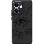 Чорний чохол BoxFace OPPO Reno 14 F Eye