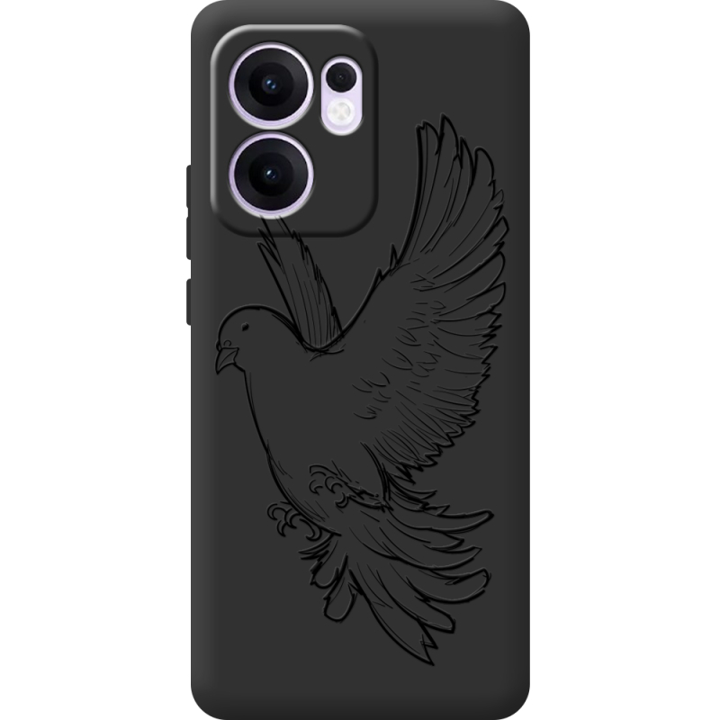 Чорний чохол BoxFace OPPO Reno 14 F Dove