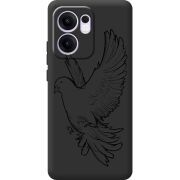 Чорний чохол BoxFace OPPO Reno 14 F Dove