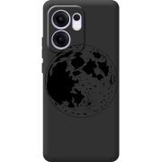 Чорний чохол BoxFace OPPO Reno 14 F Planet