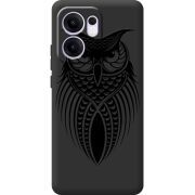 Чорний чохол BoxFace OPPO Reno 14 F Owl