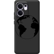 Чорний чохол BoxFace OPPO Reno 14 F Earth