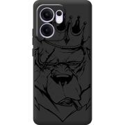 Чорний чохол BoxFace OPPO Reno 14 F Bear King