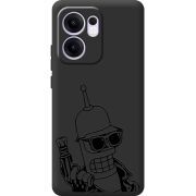 Чорний чохол BoxFace OPPO Reno 14 F 