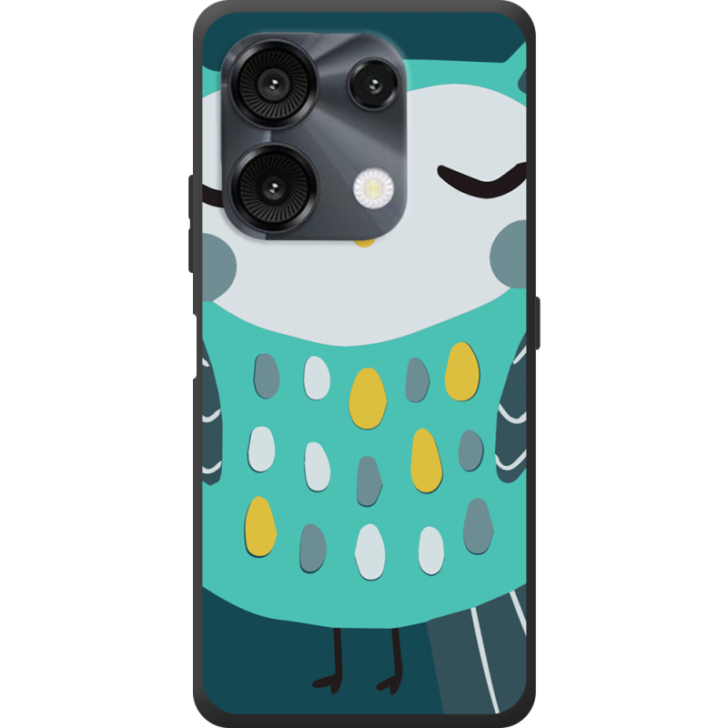 Чохол BoxFace Umidigi G9 Green Owl