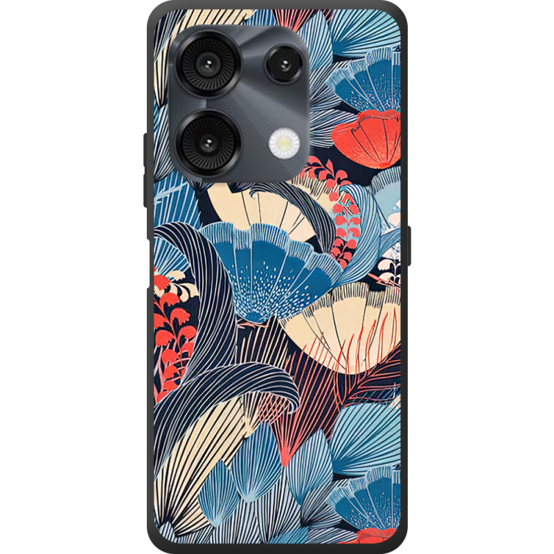 Чохол BoxFace Umidigi G9 Blue Herb