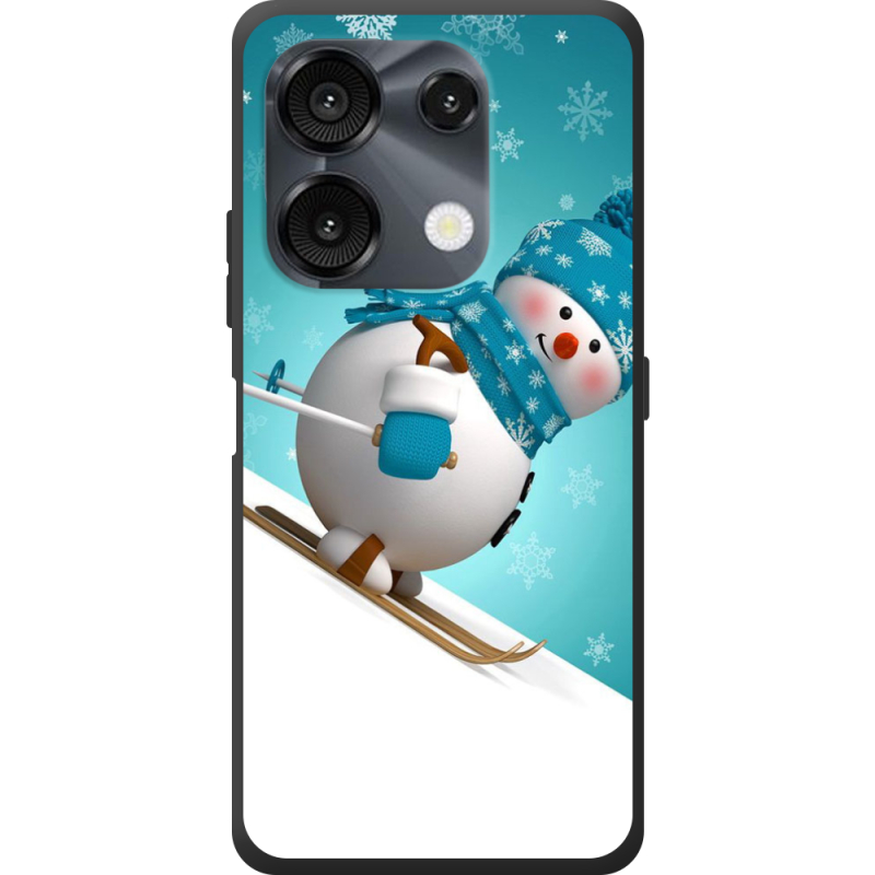 Чохол BoxFace Umidigi G9 Skier Snowman