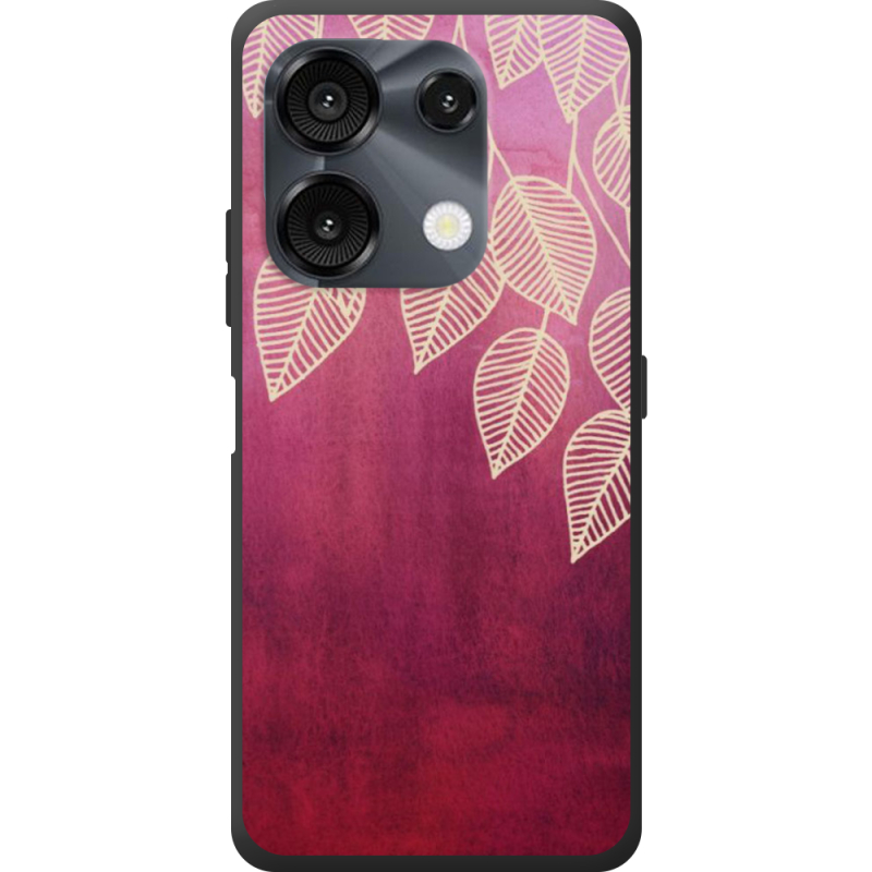 Чохол BoxFace Umidigi G9 Gold Leaves