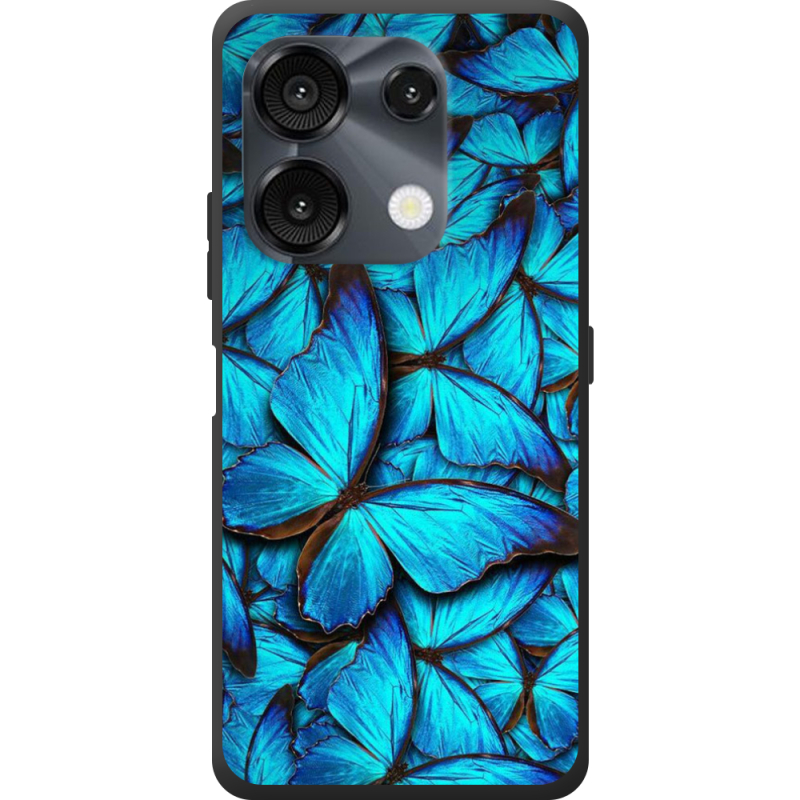 Чохол BoxFace Umidigi G9 лазурные бабочки