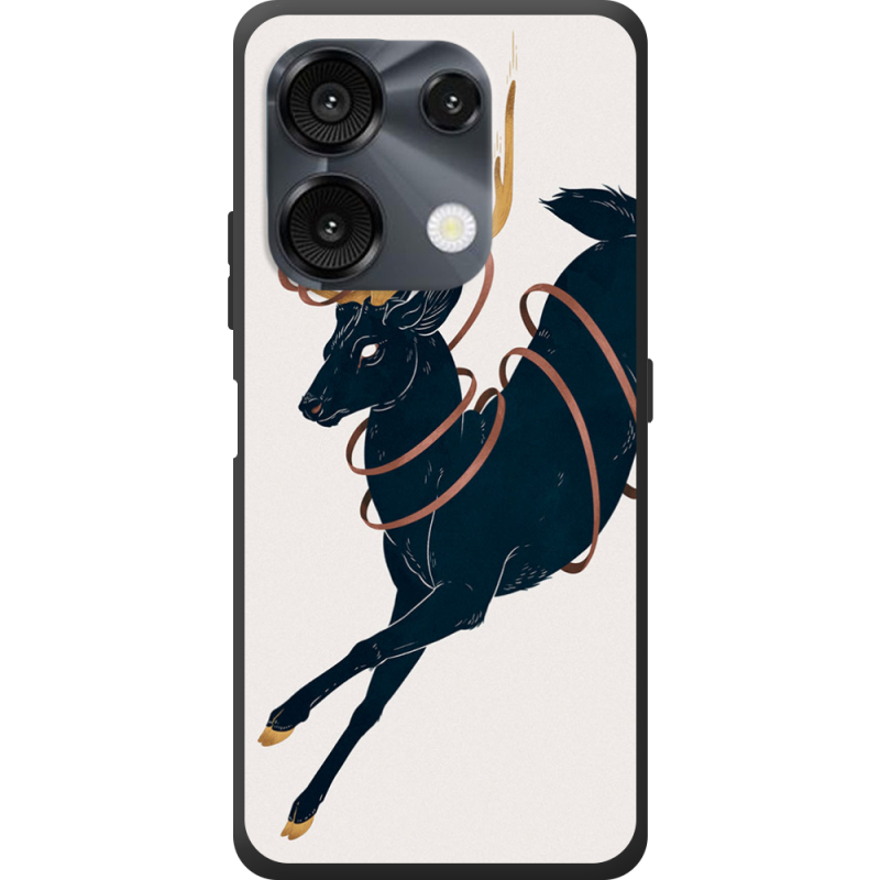 Чохол BoxFace Umidigi G9 Black Deer