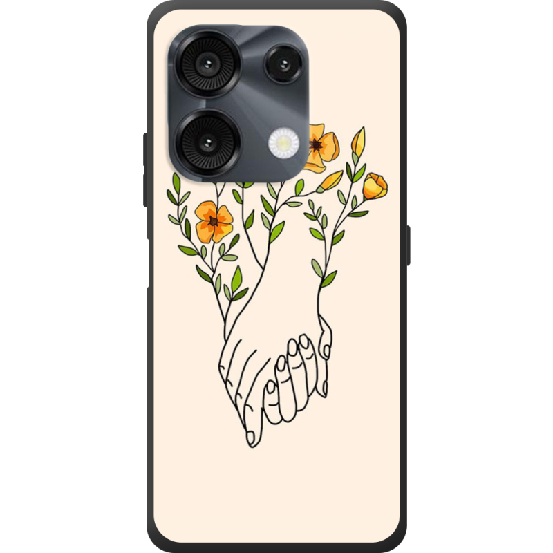 Чохол BoxFace Umidigi G9 Flower Hands