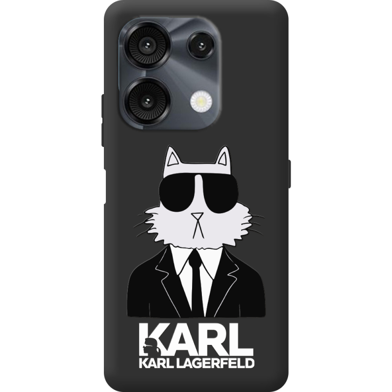 Чорний чохол BoxFace Umidigi G9 Cat in Black