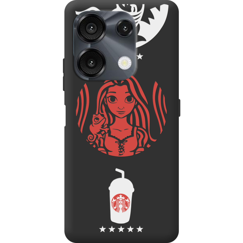 Чорний чохол BoxFace Umidigi G9 RedWhite Coffee