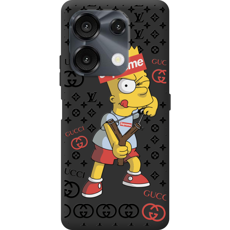 Чорний чохол BoxFace Umidigi G9 Yellow Fun