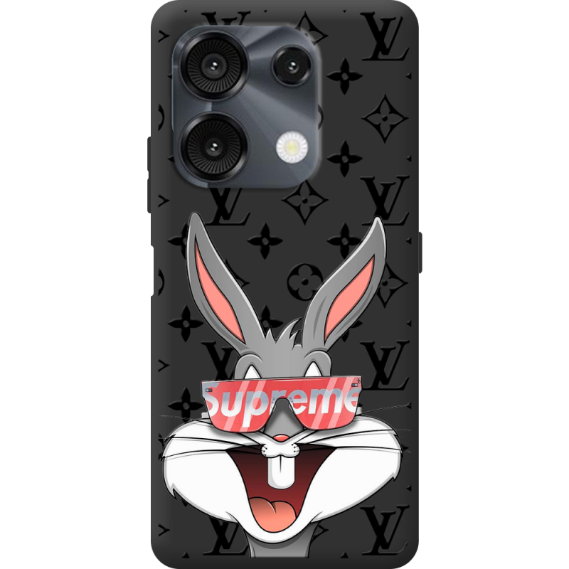 Чорний чохол BoxFace Umidigi G9 looney bunny