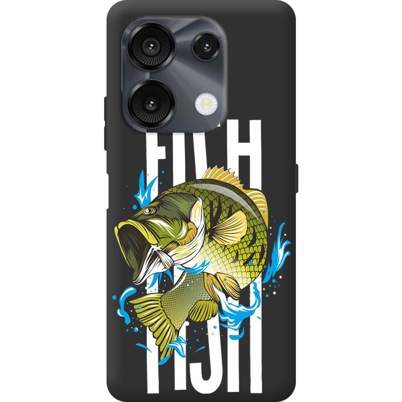 Чорний чохол BoxFace Umidigi G9 Fish